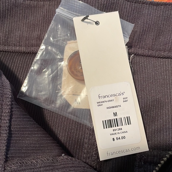 francesca's High waisted corduroy pants - Picture 9 of 9